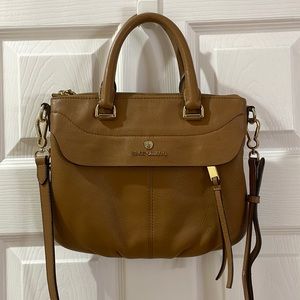Vince Camuto Dean Leather Satchel (Rich Auburn)
